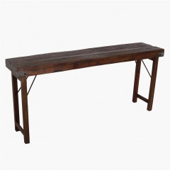 MARKET CONSOL TABLE BROWN - CONSOLES, DESKS